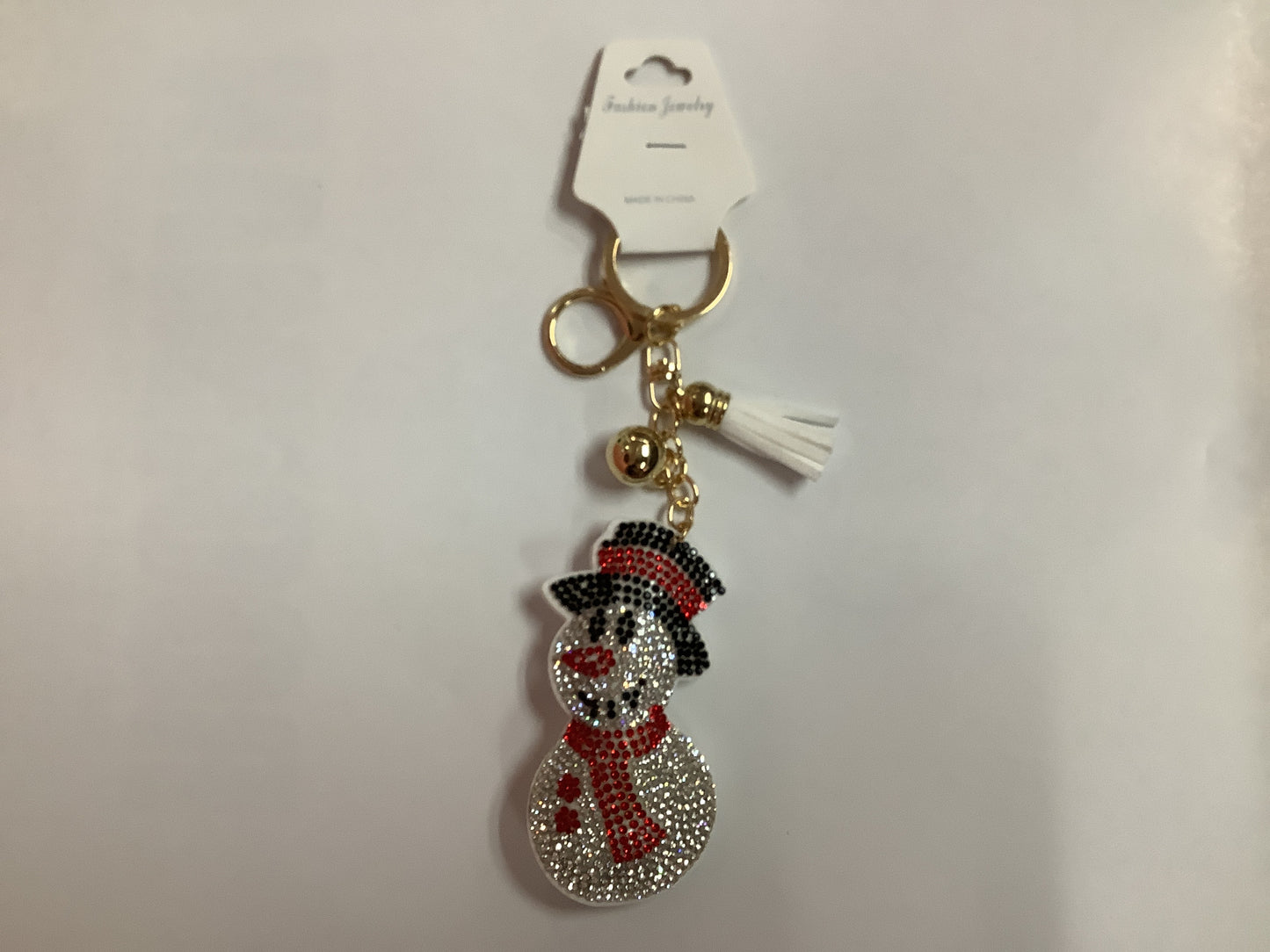 Snowman Keychain