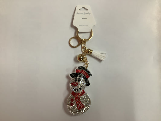 Snowman Keychain