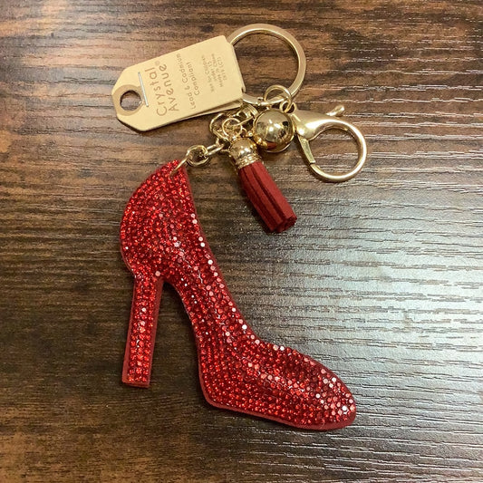 Red heel keychains