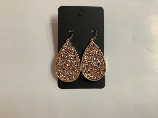 Gold and Silver Dangle Earrings