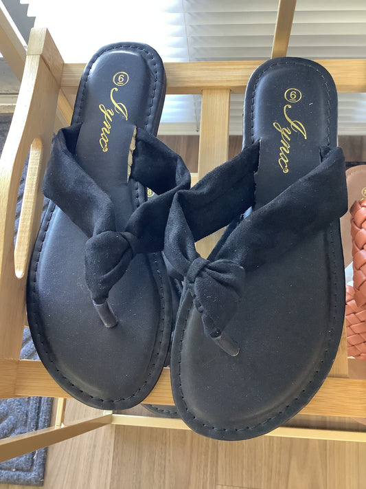 Black sandals