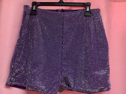 Purple Bling Shorts