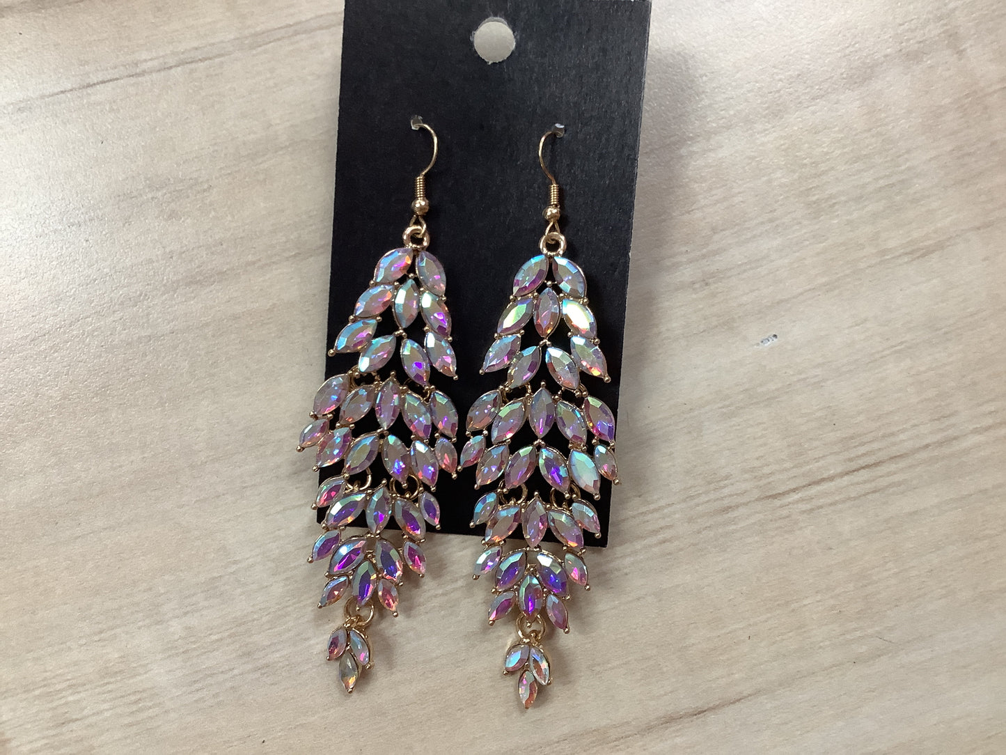 Leaf Drop Dangle Earrings