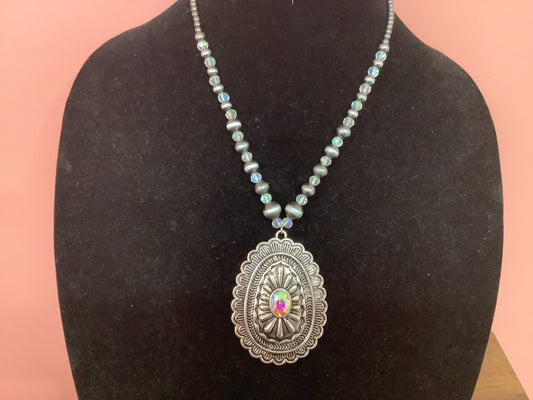 Western Large Pendant Necklace