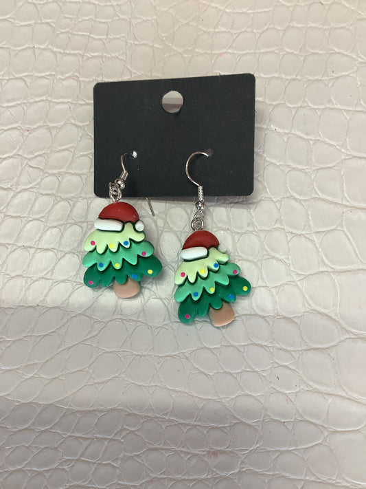 Christmas Tree Earrings