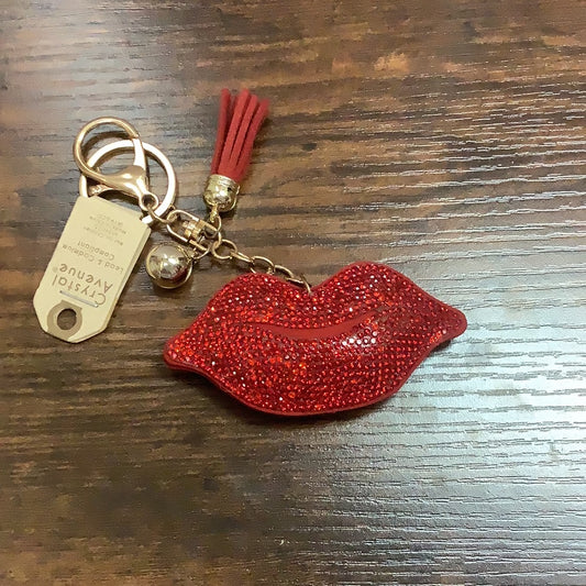 Red lips keychains