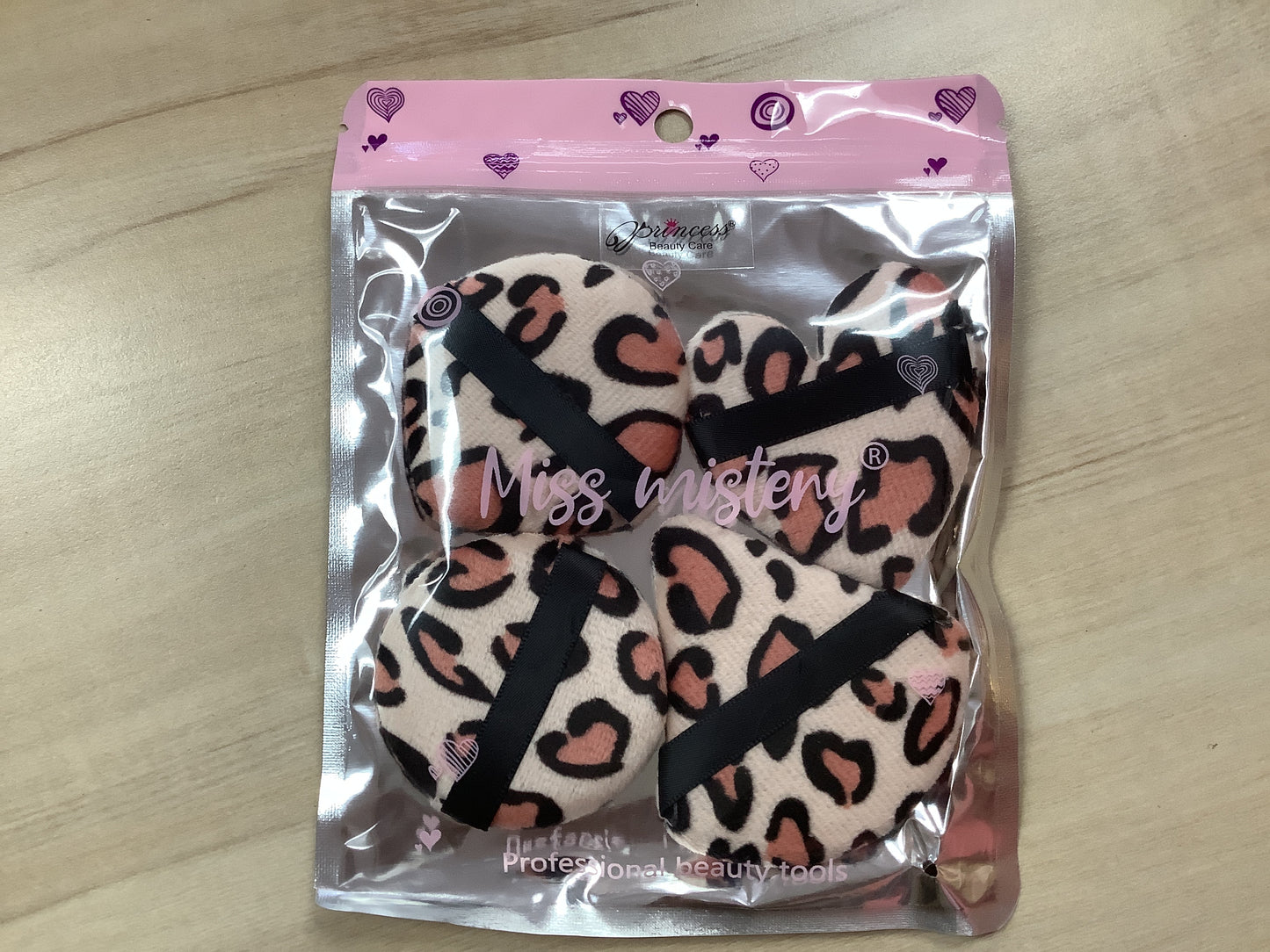 Leopard Print Powder Puff