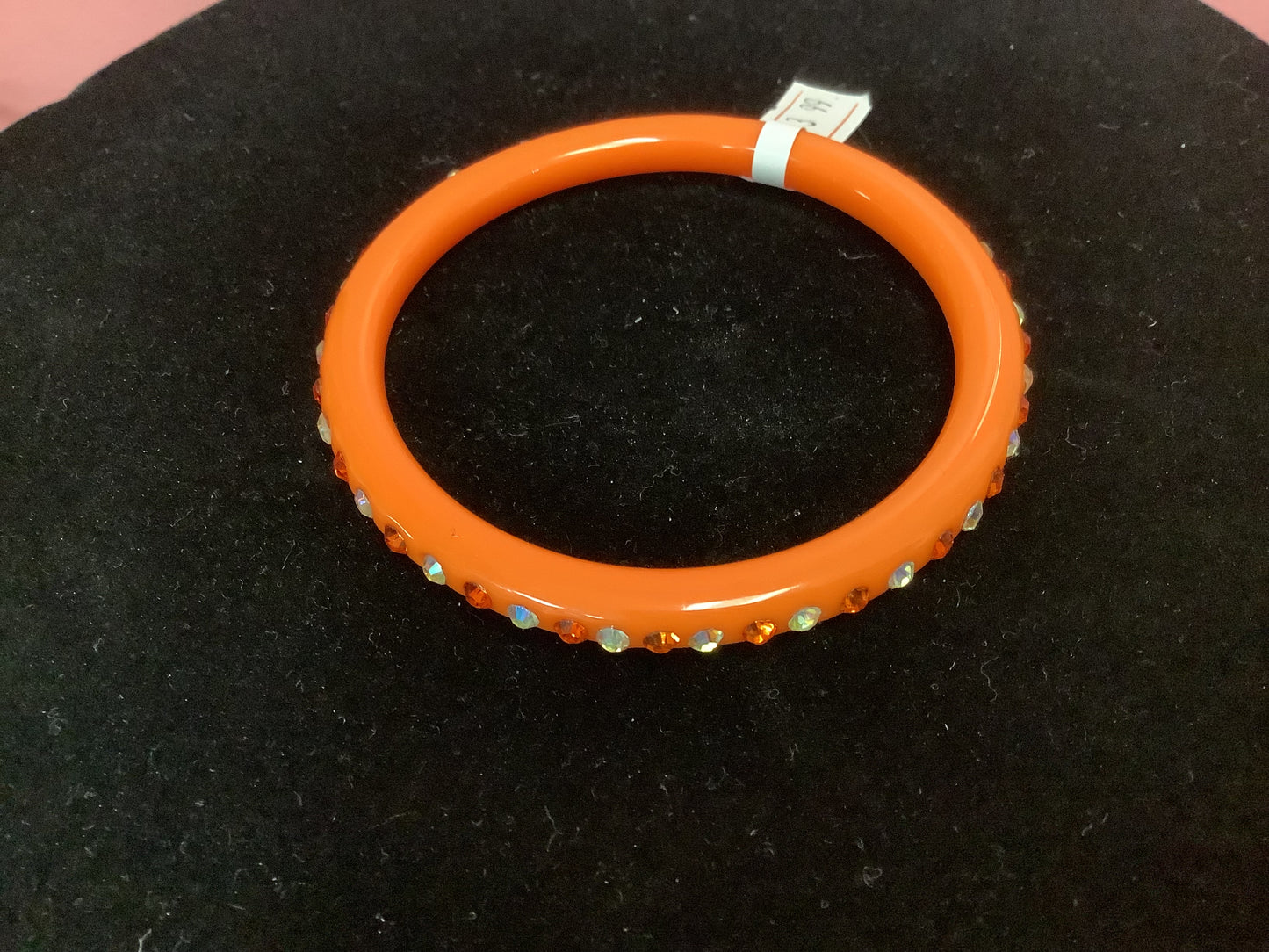 Orange Dangle Bracelet