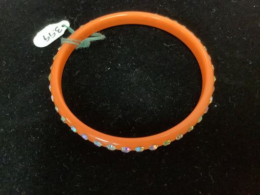 Kids Orange Dangle Bracelet