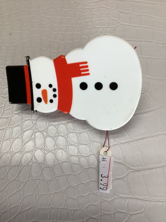 Snow man Hair Clip