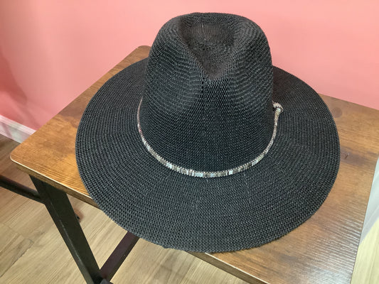 Cowgirl Black Mesh Hat