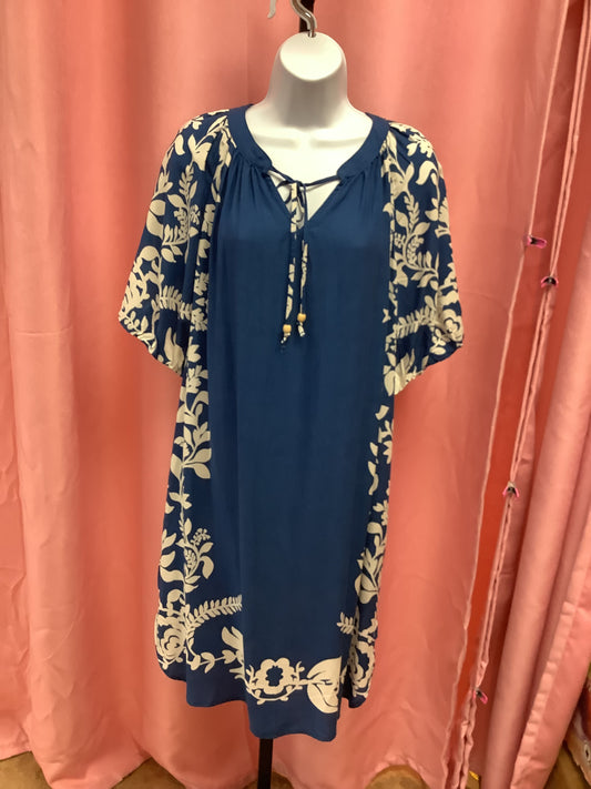 Blue Print Dress