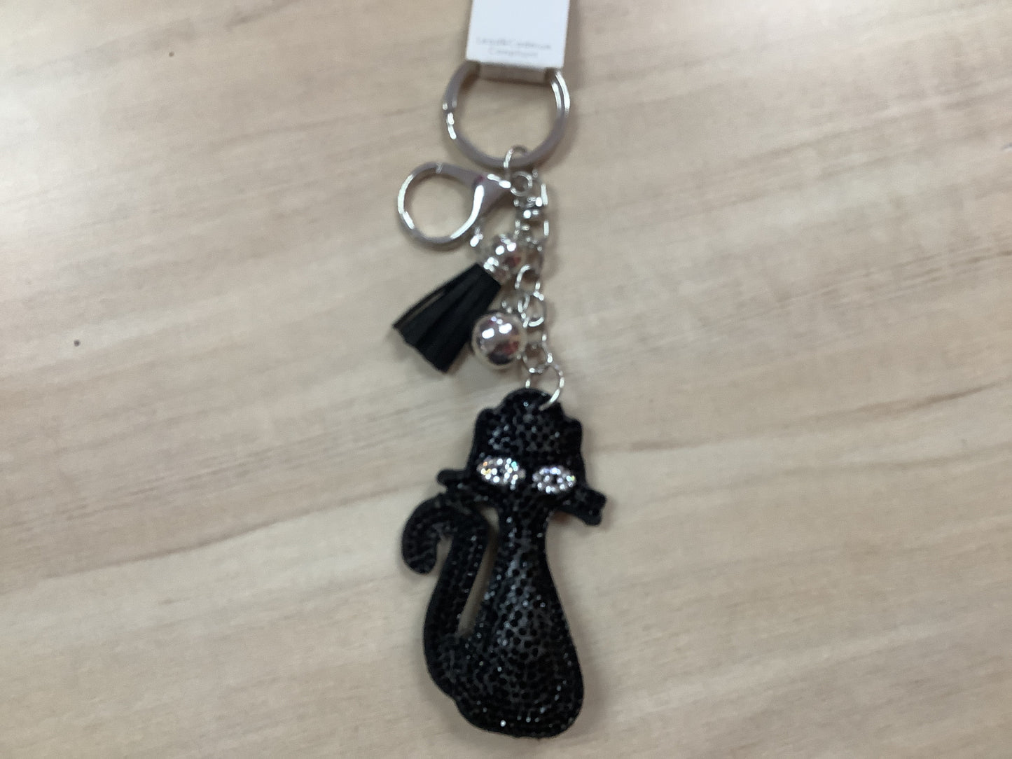 Black Cat Keychain