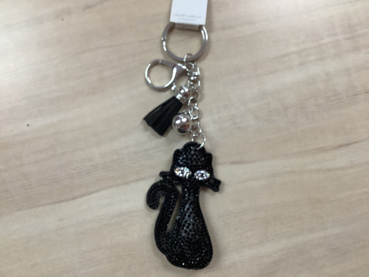 Black Cat Keychain