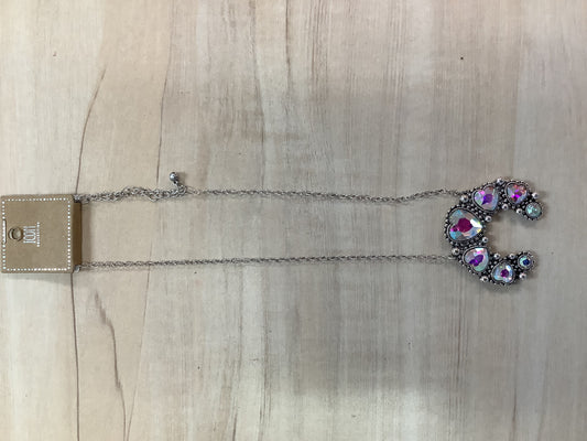 Horseshoe Silver Necklace