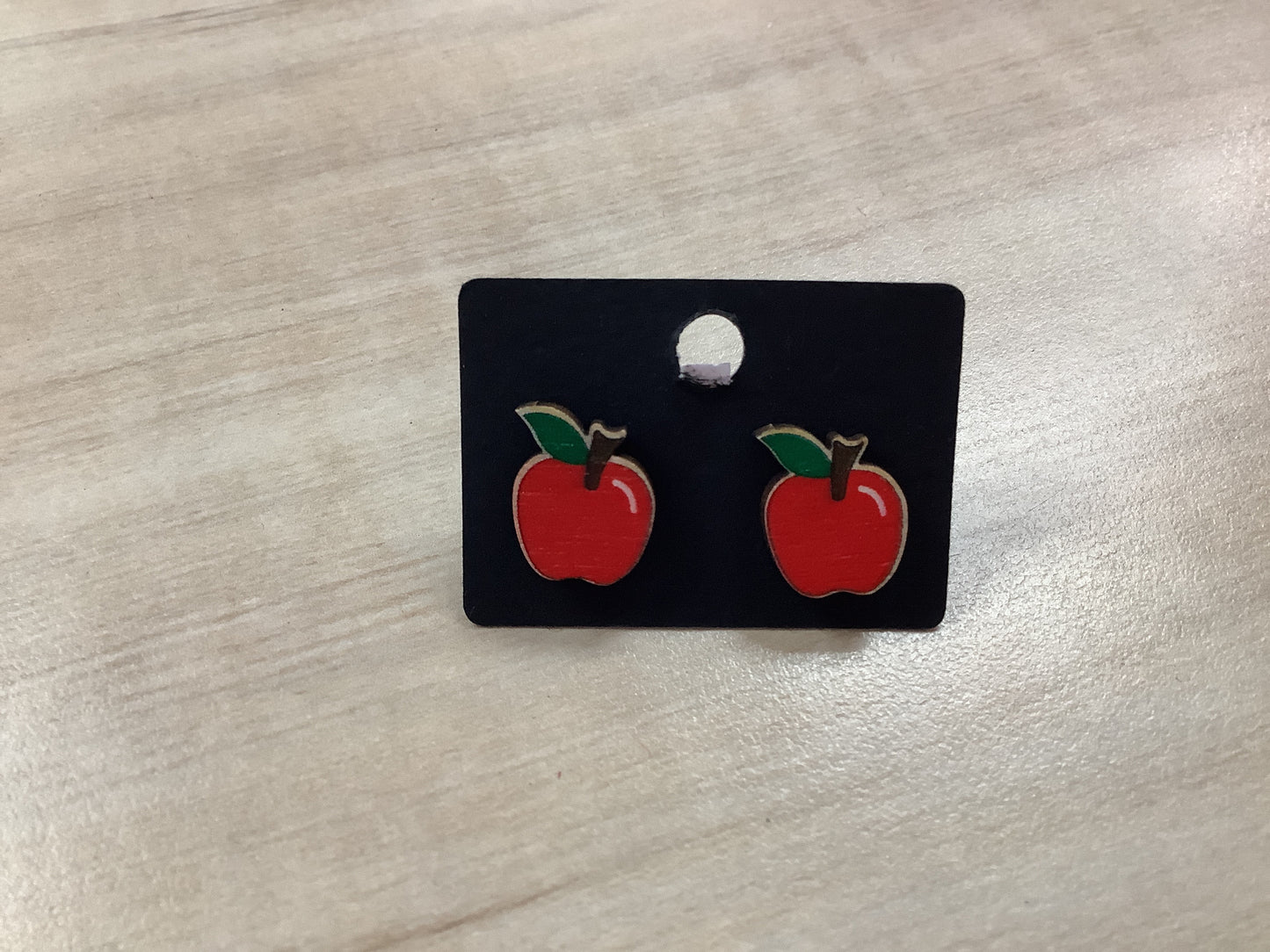 Teacher Apple Stud Earrings