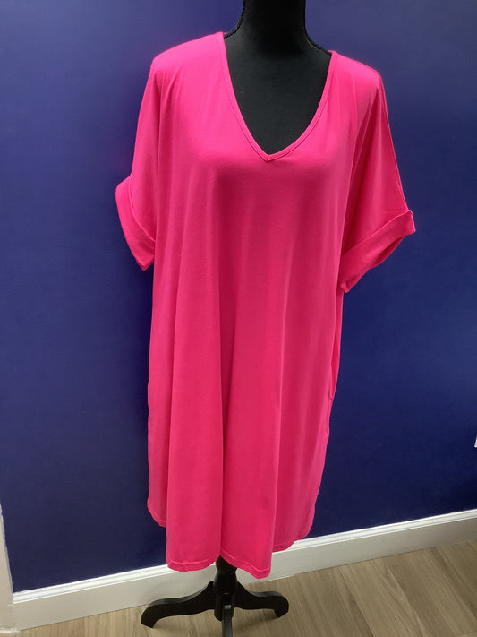 Pink Cotton Dress