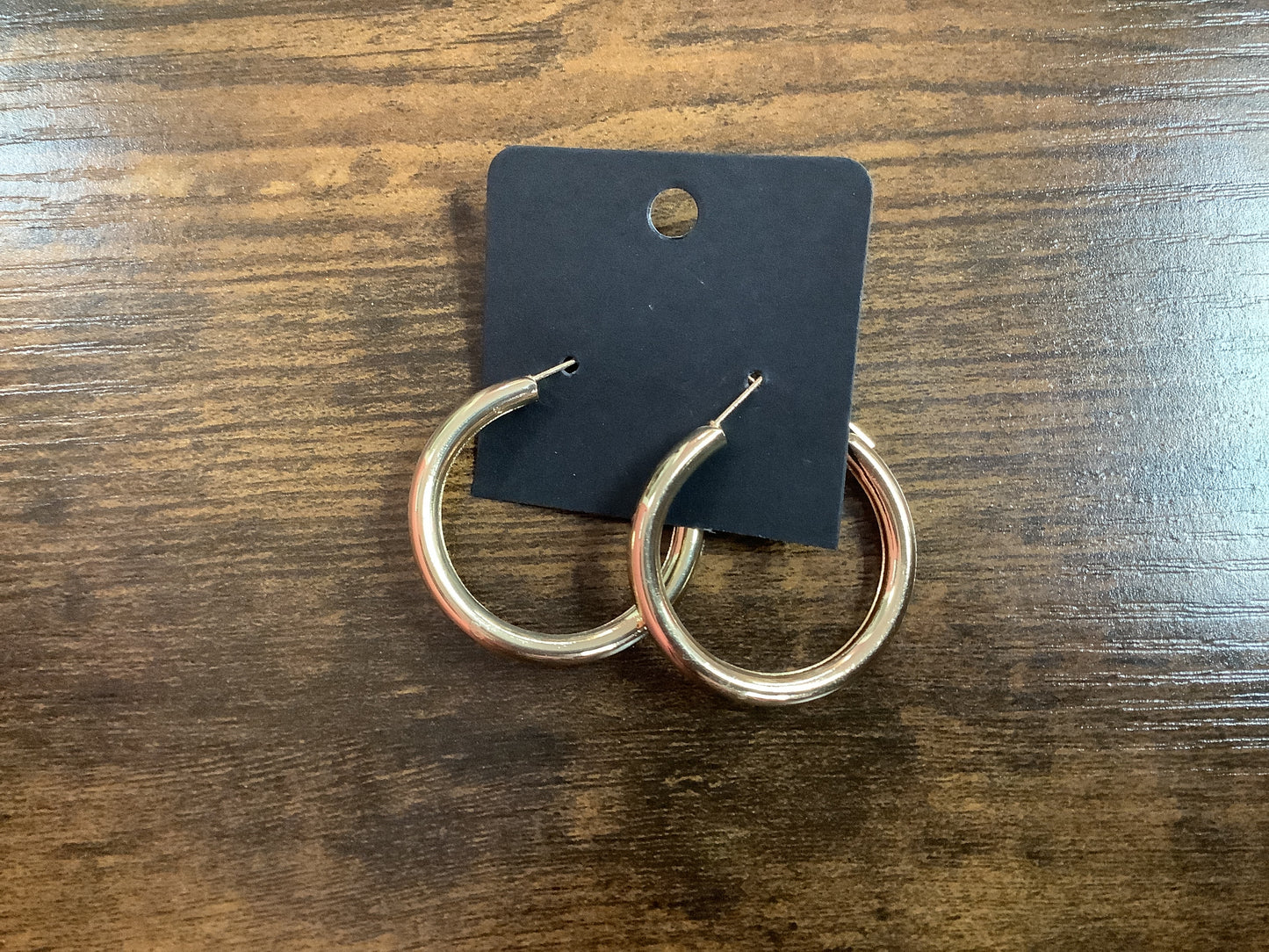 Solid Gold Hoop