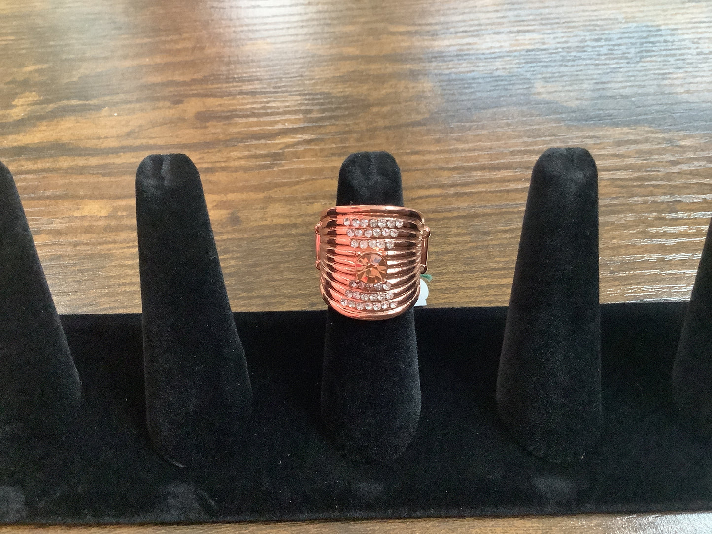 Rose Gold Ring with stones
