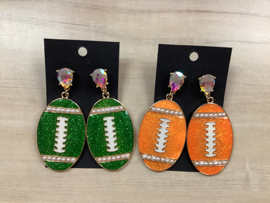 Football Earrings