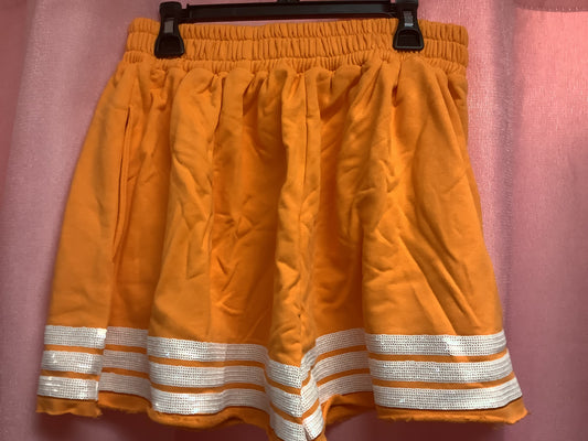 Sequin Trim Shorts
