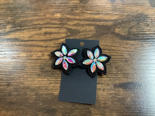 Beaded Flower Earrings