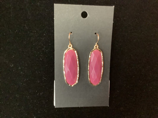 Purple Dangle Earrings