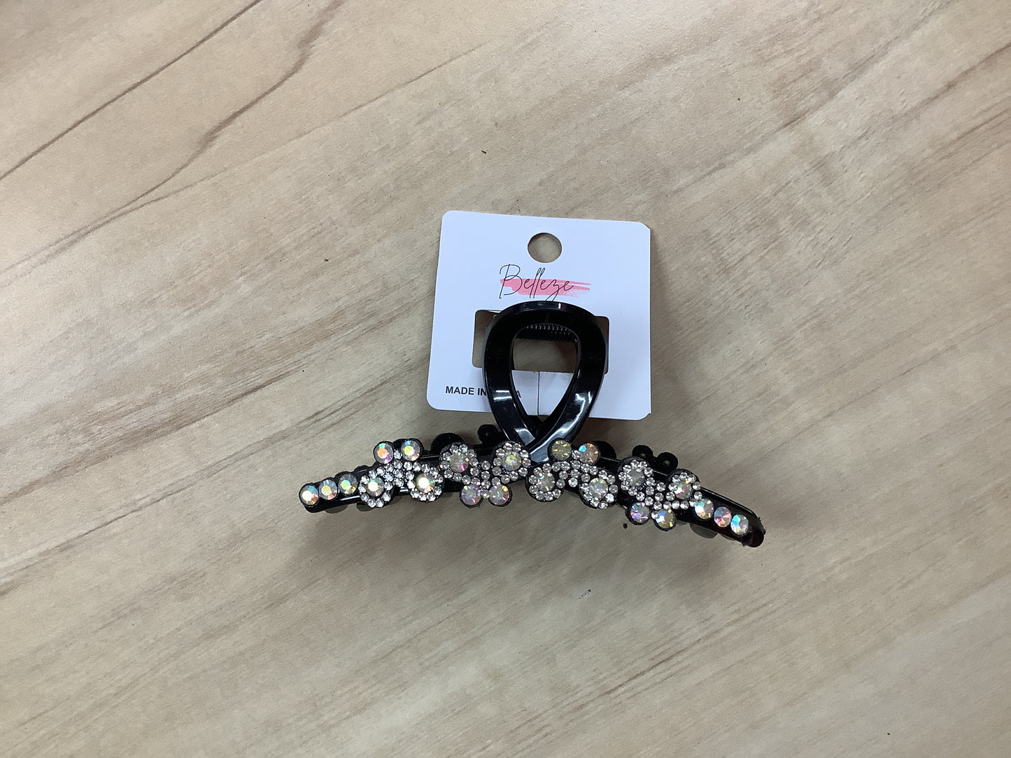 Black Bling Hair Clip
