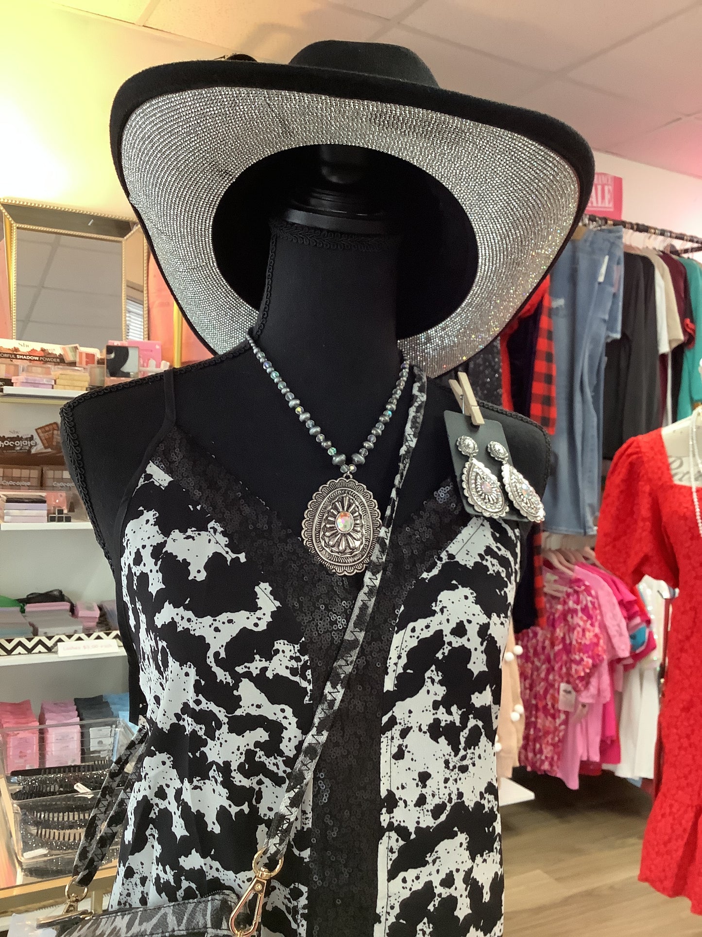 Diamond Sequence Cowgirl Hat