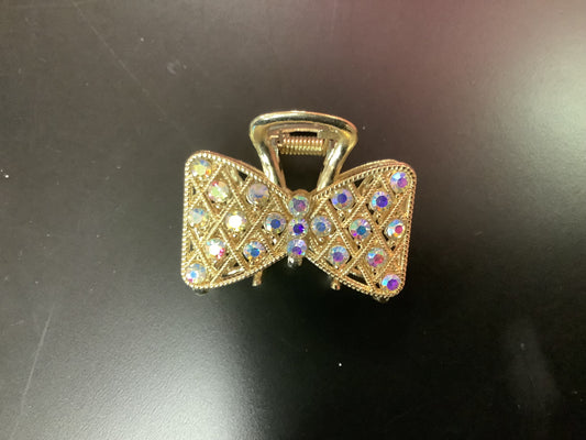 Gold Bow Hair  Clip