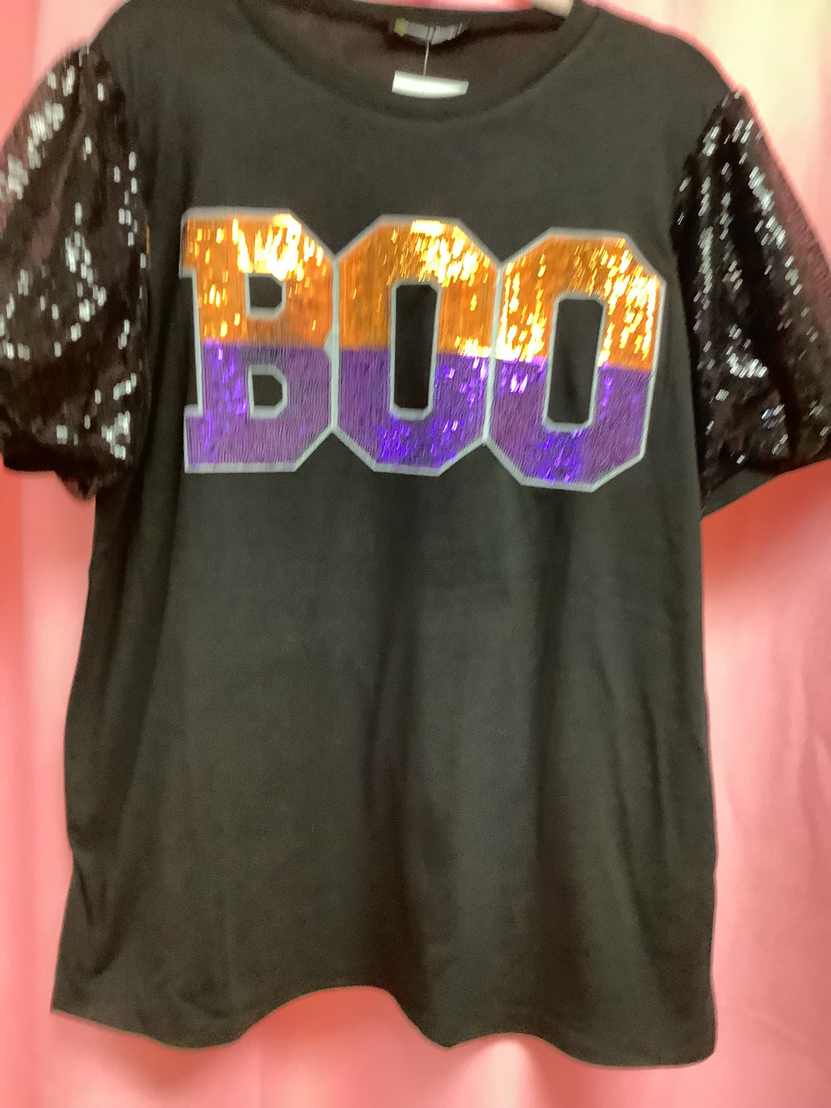Black Boo Blouse
