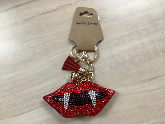 Vampire Lips Keychain