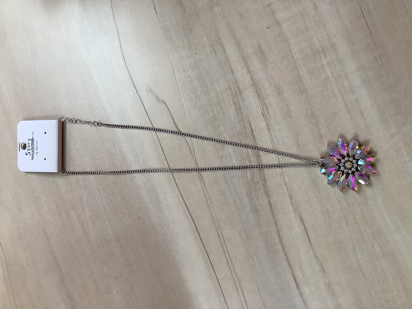 Silver Snowflake Necklace