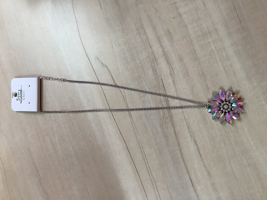 Silver Snowflake Necklace