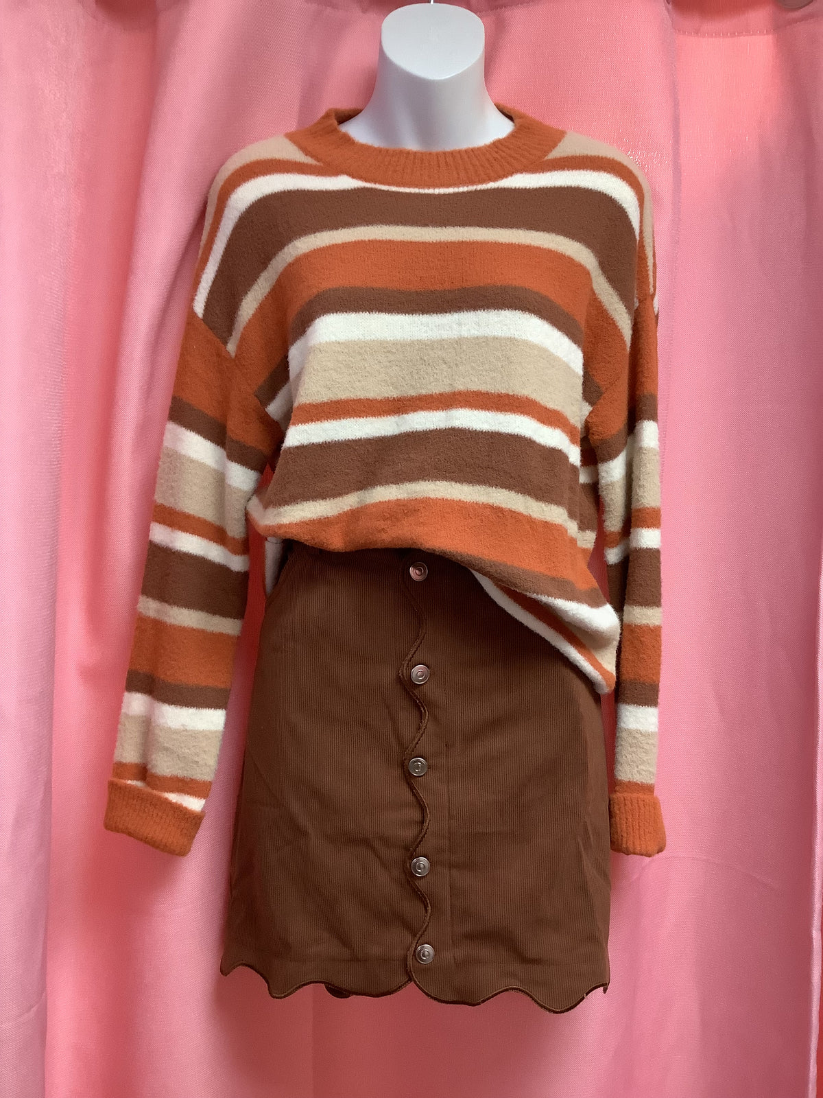 Corduroy Skirt