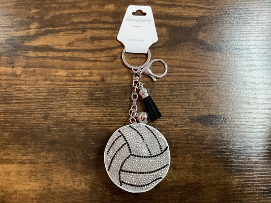 Volleyball keychain