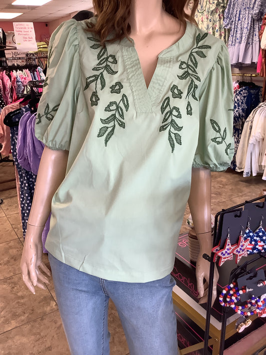 Green Blouse