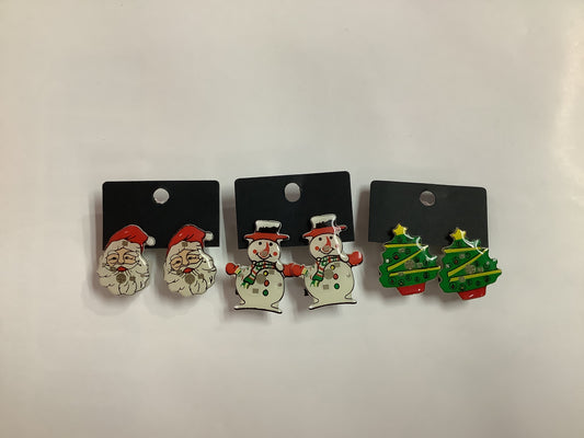 Light Up Christmas Earrings