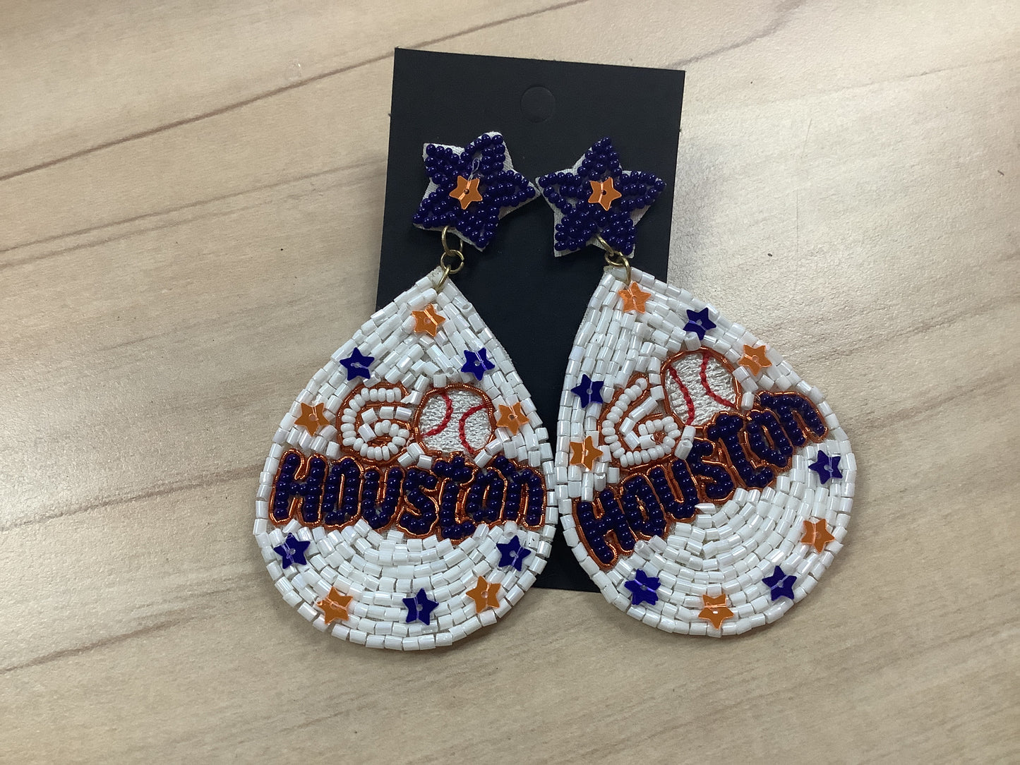 Astros Earrings
