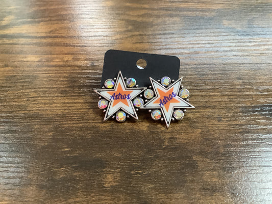 Astros Stud Earrings
