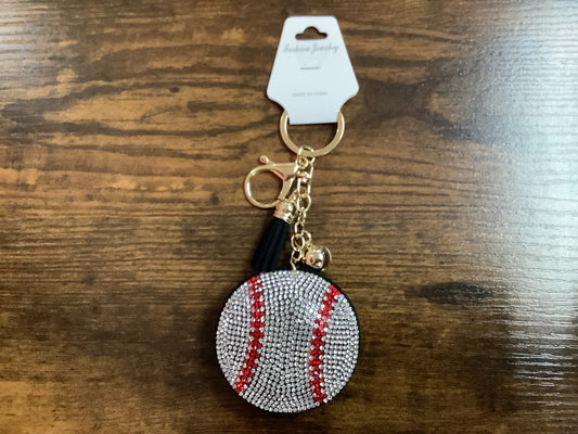Baseball keychain