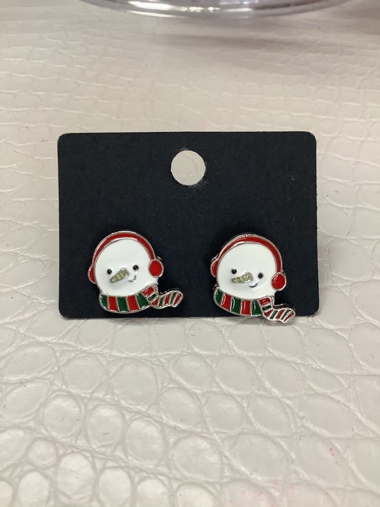 Little Snow Man Earrings