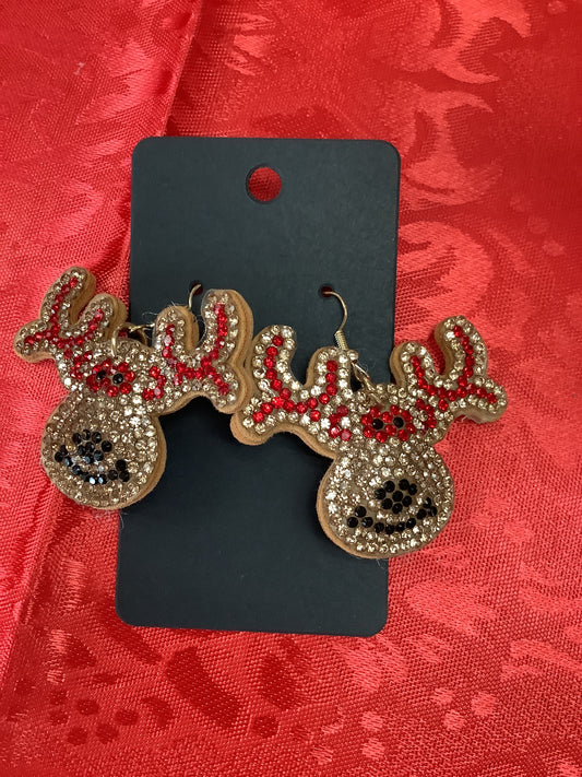 Reindeer Earrings