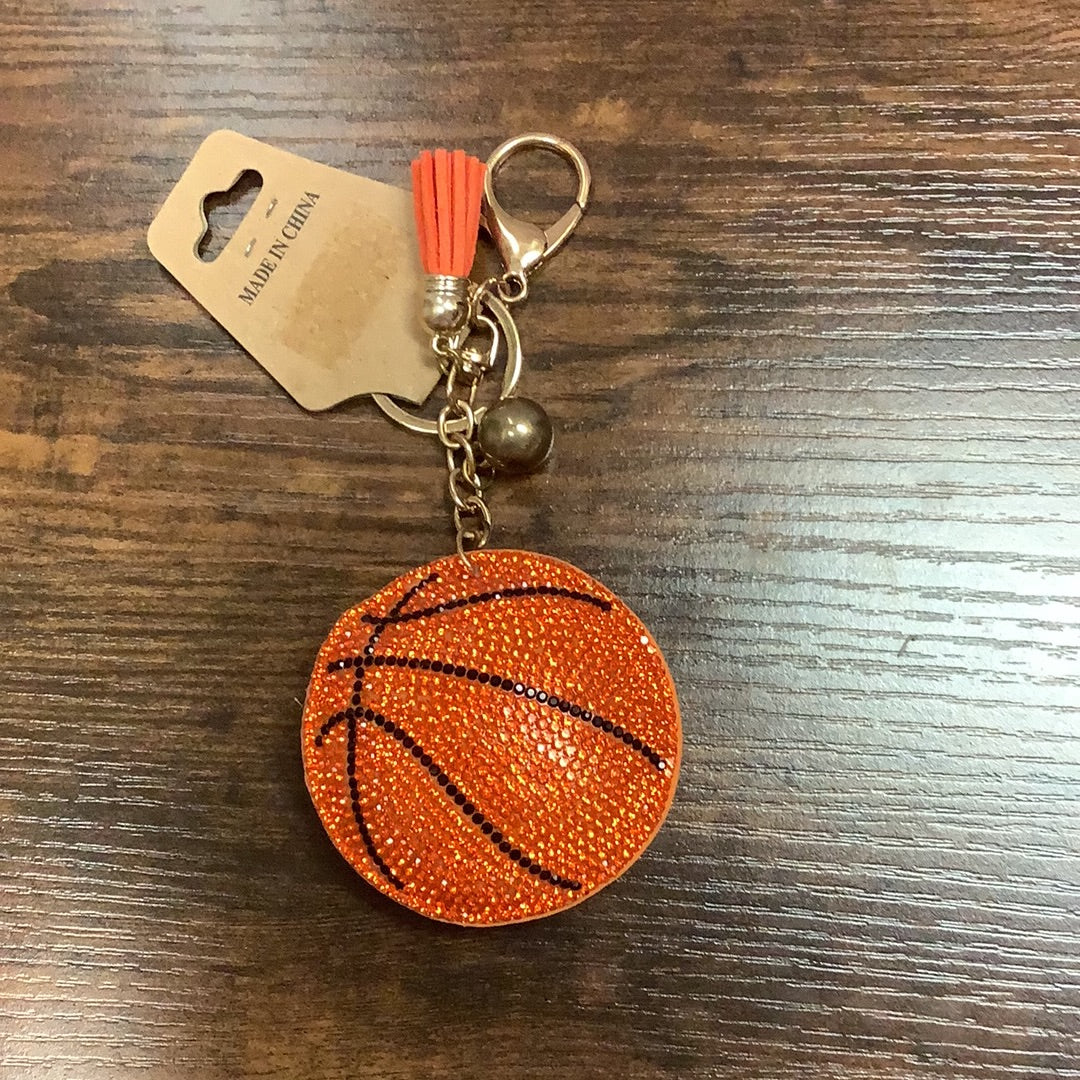 Basketball keychain