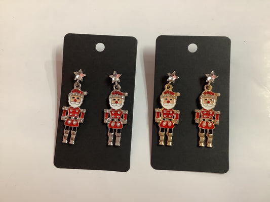 Santa Dangle Earrings
