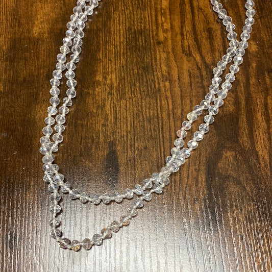 Clear Bead Necklace