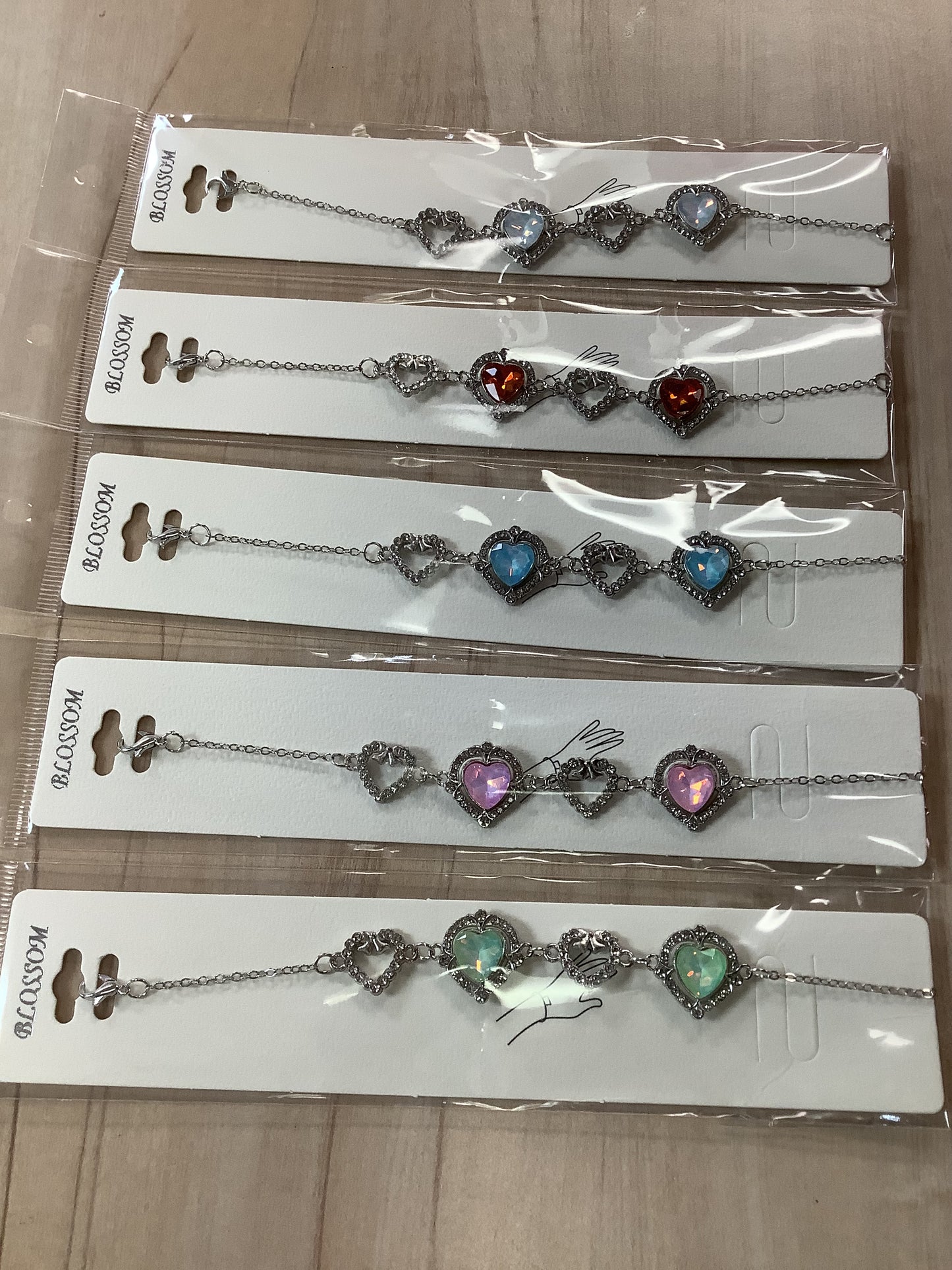 Bracelet with Hearts