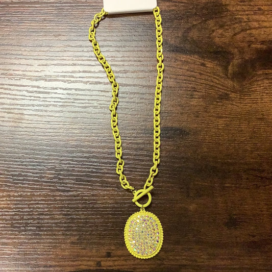 Yellow Chain Necklace