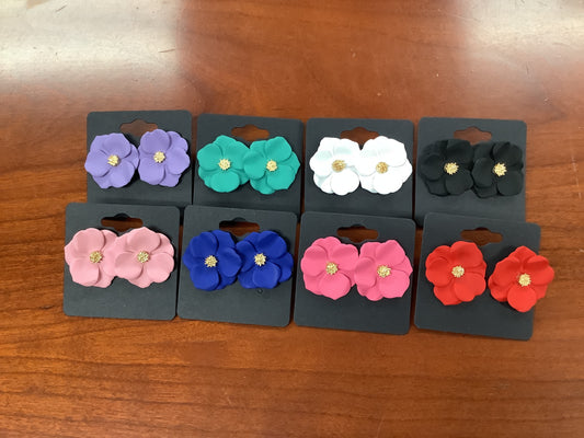 Flower Stud Earrings
