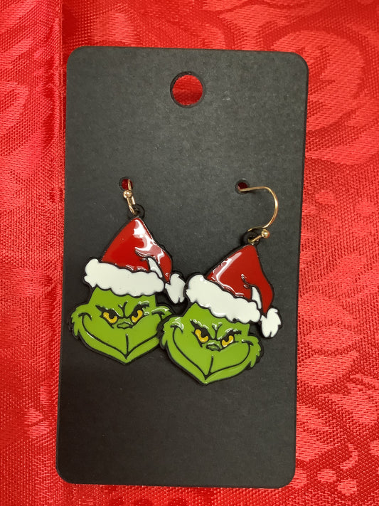 Grinch Earrings